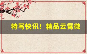 特写快讯！精品云霄微信群二维码“盗怨主人”
