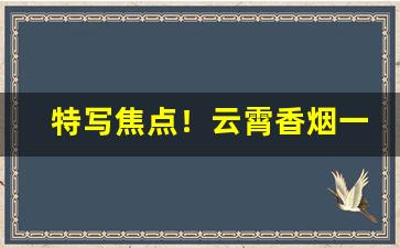 特写焦点！云霄香烟一手货源总仓批发最新厂址“得五”
