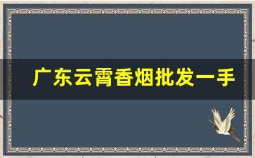 广东云霄香烟批发一手货源