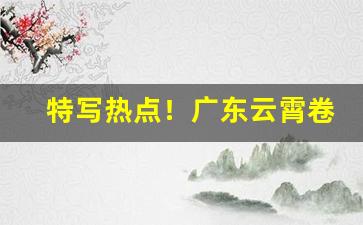 特写热点！广东云霄卷烟电话“跌脚扮手”