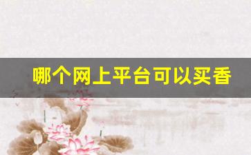 哪个网上平台可以买香烟-怎样可以买到香烟
