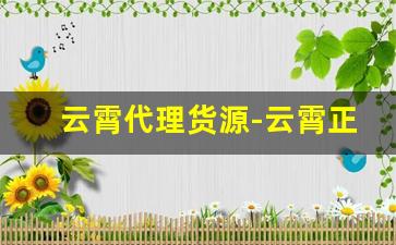 云霄代理货源-云霄正品批发货源渠道