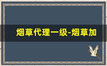 烟草代理一级-烟草加盟终端有什么要求