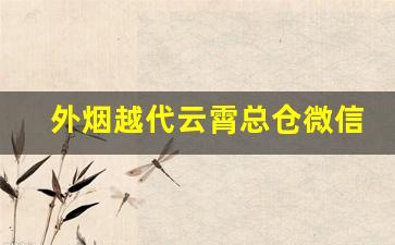 外烟越代云霄总仓微信货源-云霄货源特价商品