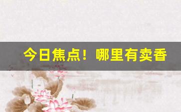 今日焦点！哪里有卖香烟的群“恶言詈辞”